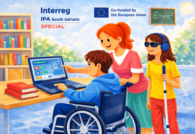 Interreg IPA South Adriatic SPECIAL:  Podrška djeci sa posebnim obrazovnim potrebama